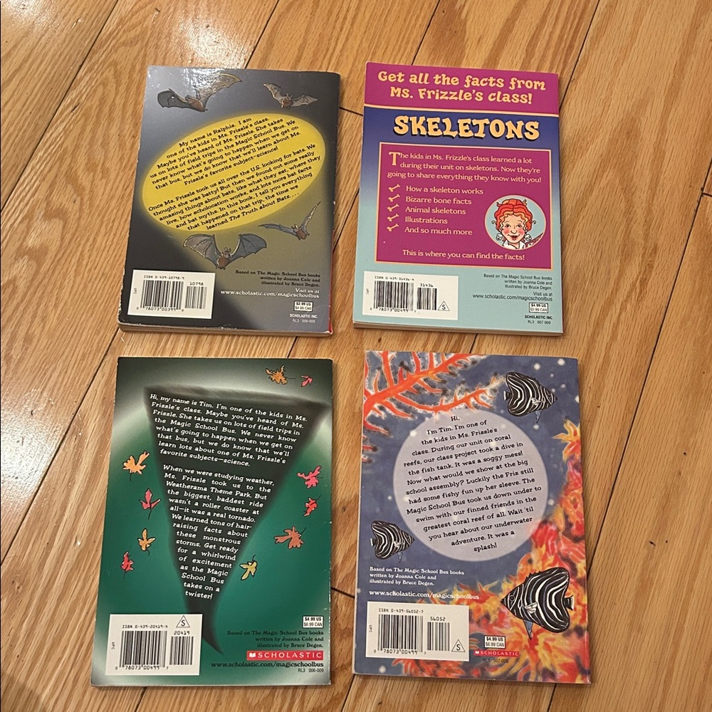 Magic School Bus - 4 Books - Picture 3 of 3